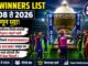 IPL winners list Marathi